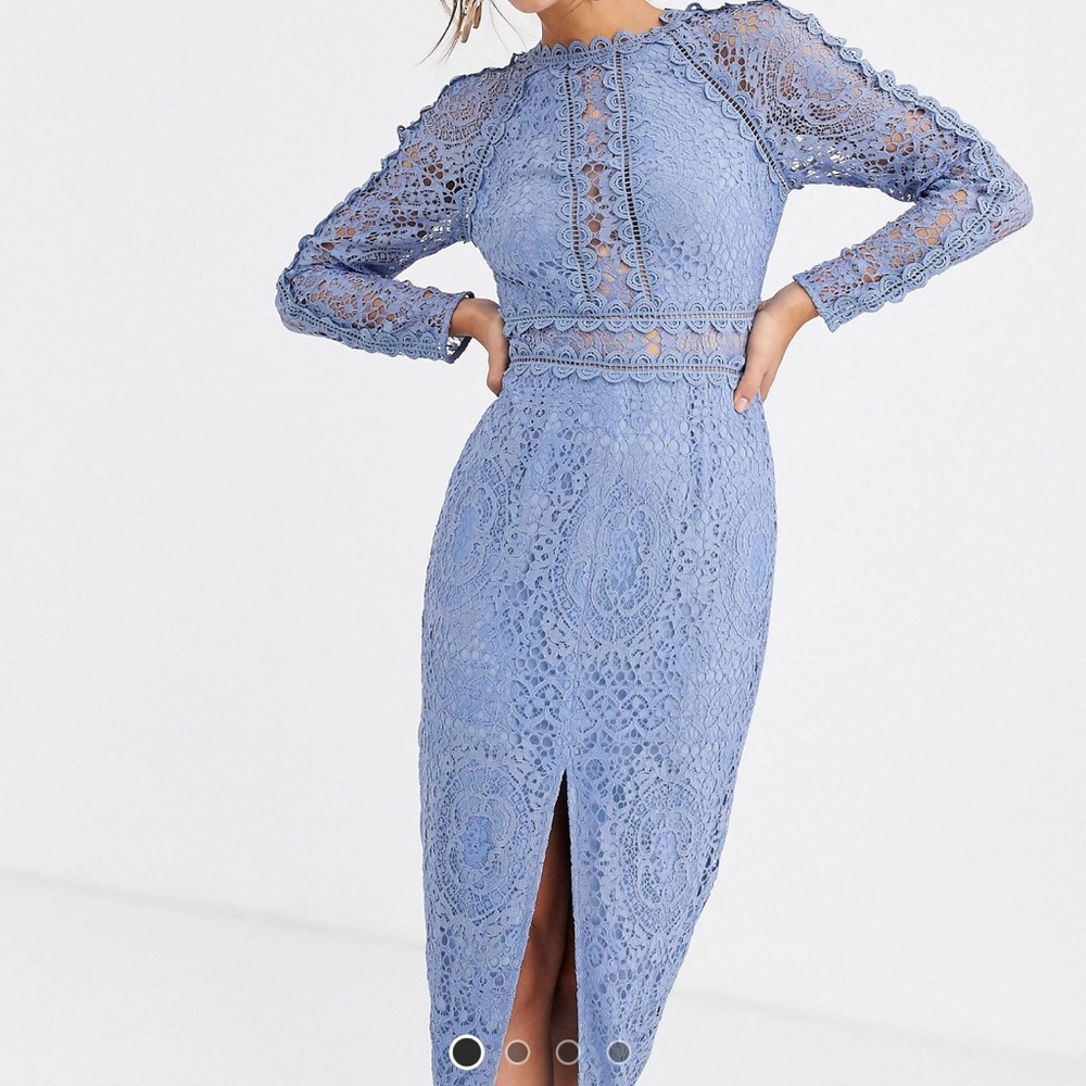 Light Blue Lace dress